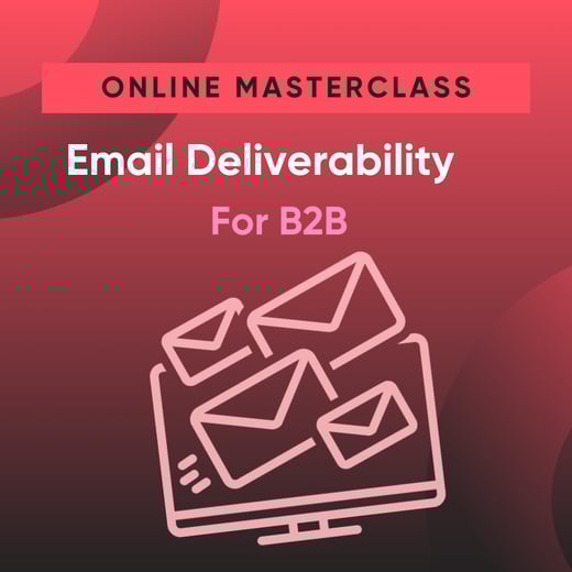 A 90-minute CPD masterclass (specifically designed for B2B marketers) that shows you how to beat corporate spam filters, run your own deliverability audits, and keep your B2B emails landing where they belong - in the inbox
