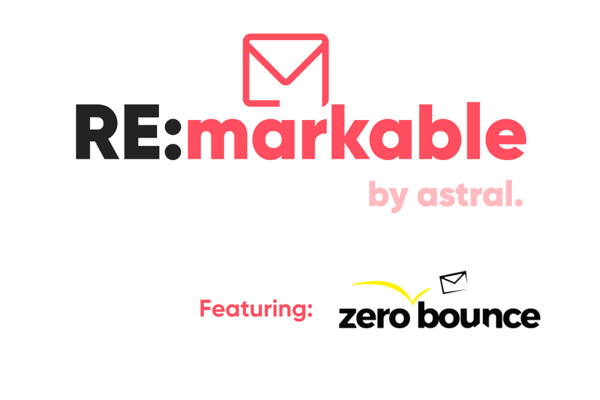 If you're not seeing this logo, it's super cool. It says RE:markable by astral.