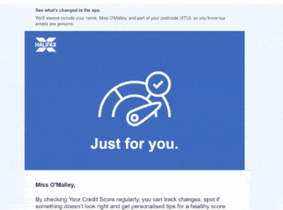 Halifax email - take a look