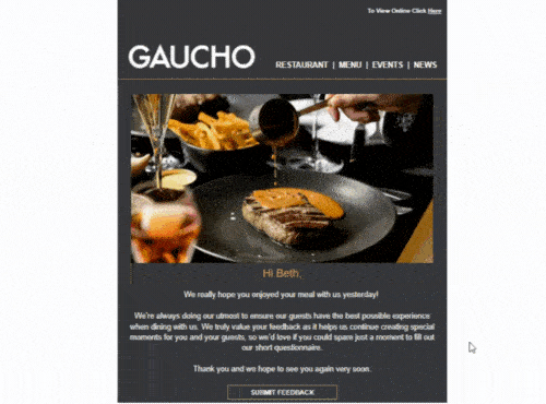 See Gaucho's attempt at following up, I loved it but it could be better