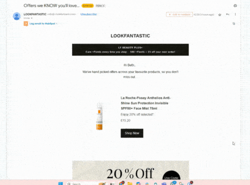 Awful experience from LOOKFANTASTIC - see why