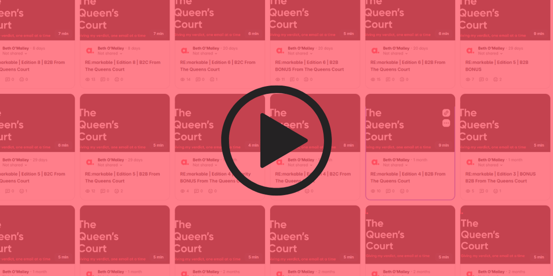 I've rounded up all the video verdicts into one folder for you to explore - aren't I helpful