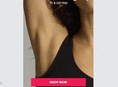 It's got hairy armpits in this video too 