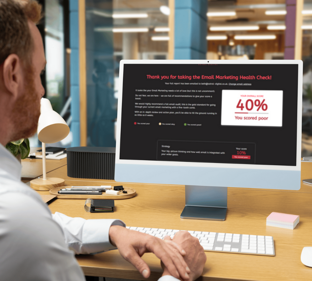 whats next, i need to do, a what to expect block in the health check and what happens after, I will add an image of the reusults page. Then i need a small block on who is it for (1000 x 900 px)